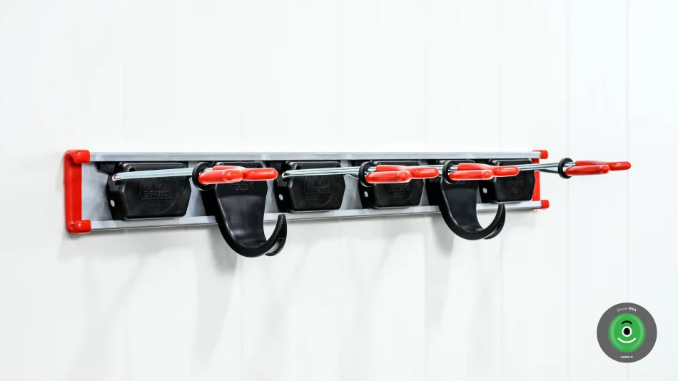 Závesný systém na náradie | 4 držiaky + 2 háčiky