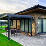 Pergola GARDEON s odkladacím priestorom na drevo