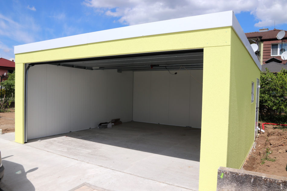 Priestranná garáž