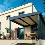 Pergola GARDEON na vyvýšenej ploche