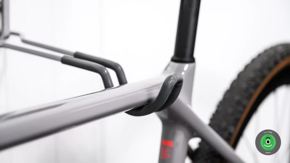 GARDEON závesný systém na bicykel - detail na hák vzadu