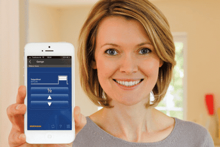 Hörmann BiSecur im Handy