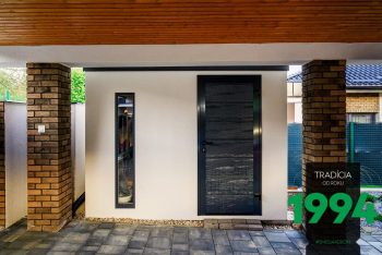 GARDEON Gartenhäuschen genau angepasst an das Familienhaus