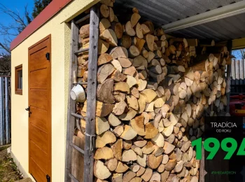 Perfekte GARDEON Holzüberdachung angebunden an die neue Stahlhütte