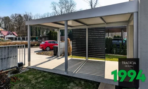 Carport für 1 PKW mit gedämmten Dach