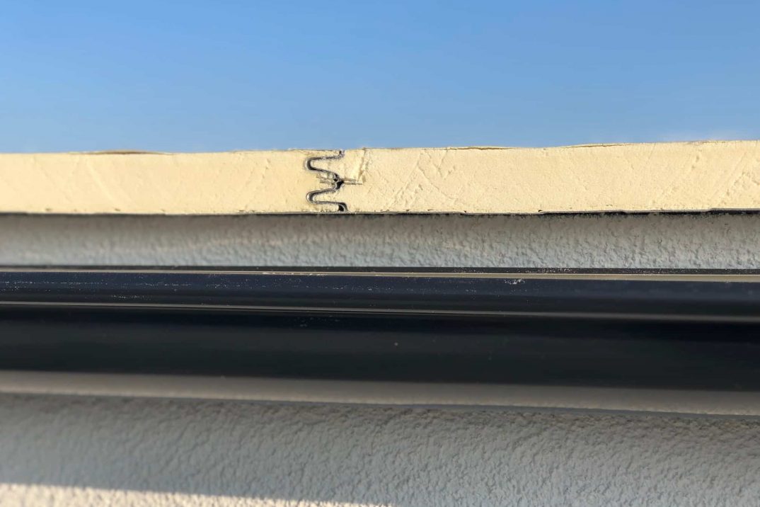 Die Verbindung eines isolierten Daches - THP Sandwich