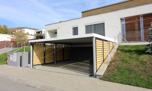 Ein Design-Carport für 2 Autos