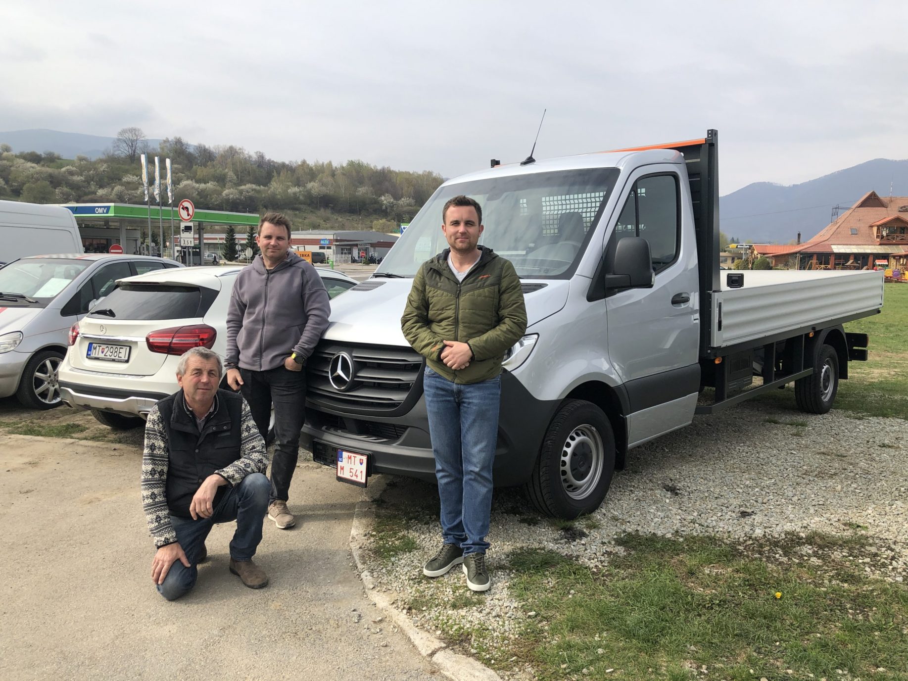 Der Kauf einer Pritsche von Mercedes