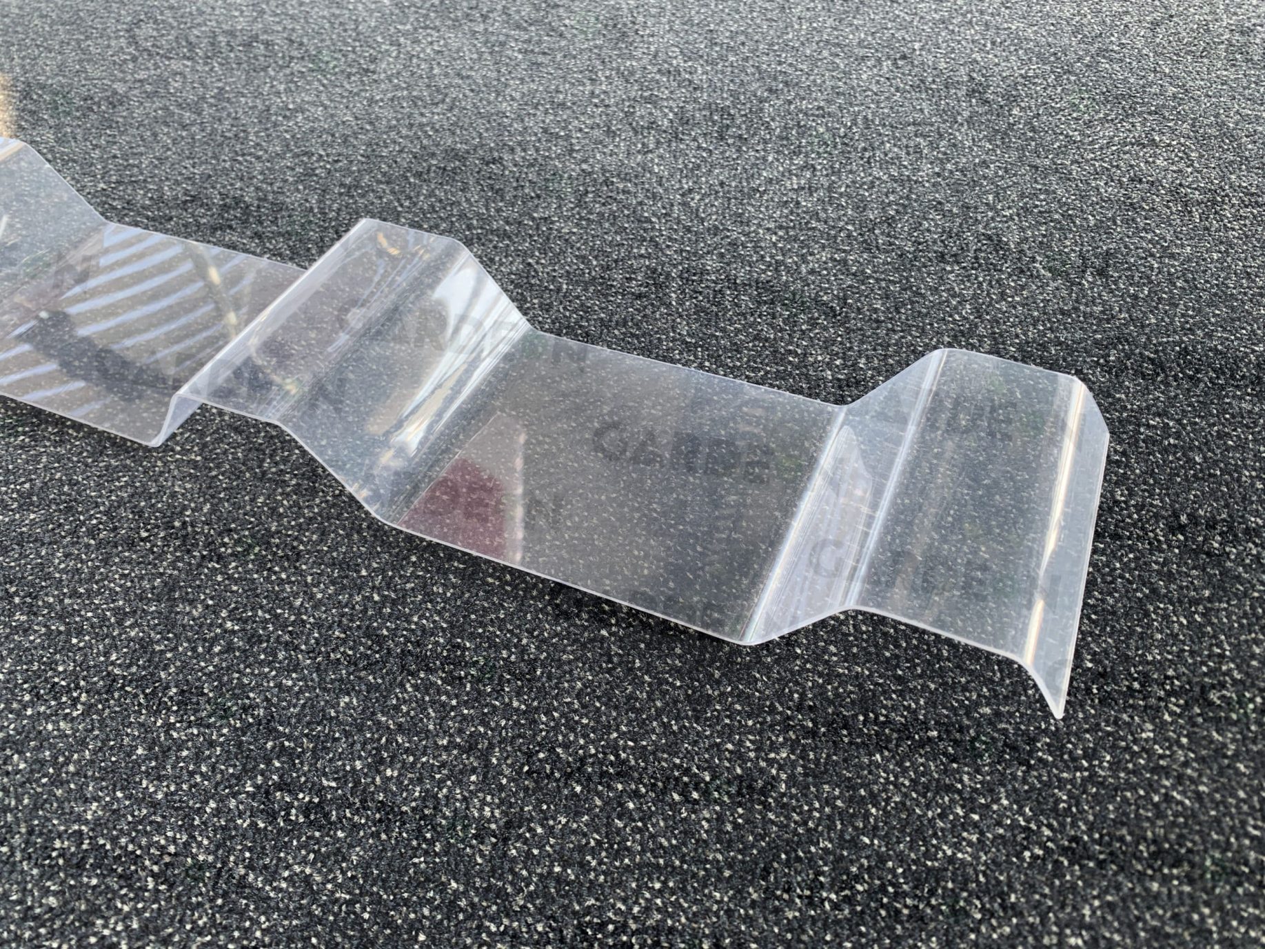 Dachdeckung aus Polykarbonat