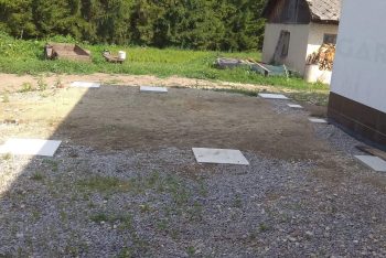 Fußpunkte aus Beton