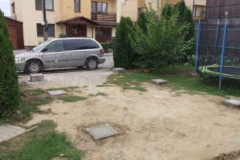 Fußpunkte aus Beton