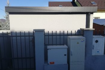 Das reparierte Gartenhäuschen GARDEON nach einem Feuerausbruch