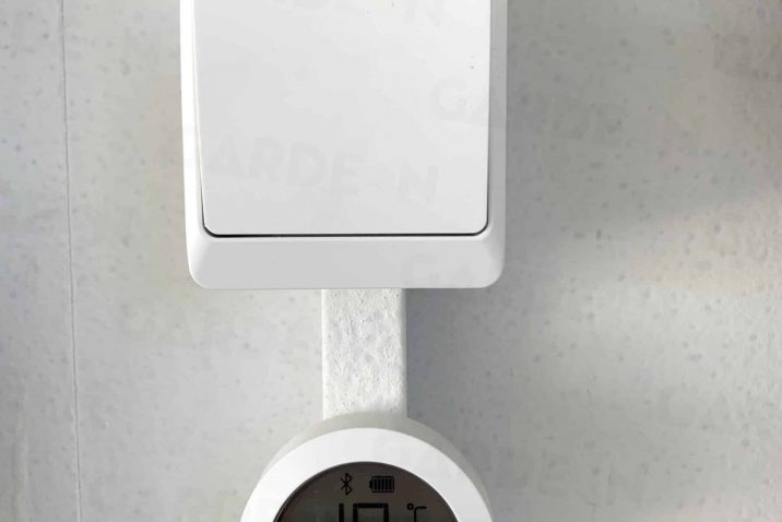 Ein Schalter in der Garage