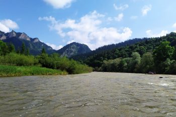 Dunajec in der Ostslowakei