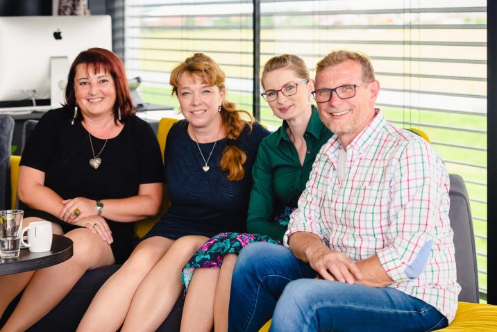 Das GARDEON Verkäuferteam mit dem Herrn Vostinar