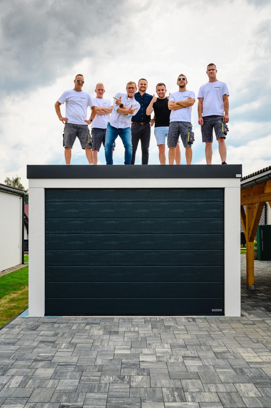 Sicherheitskontrolle der Dachlast :-)