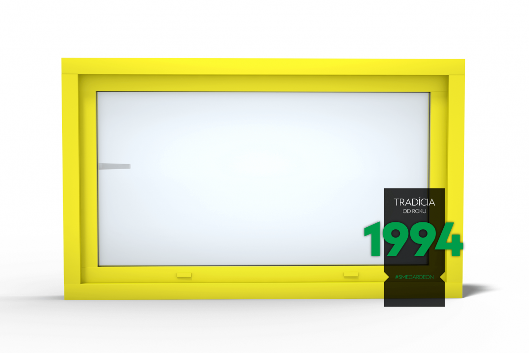 Fenster in ZITRONENGELB