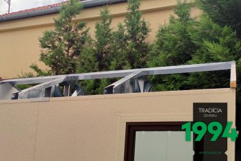 Die Konstruktion eines Satteldachs