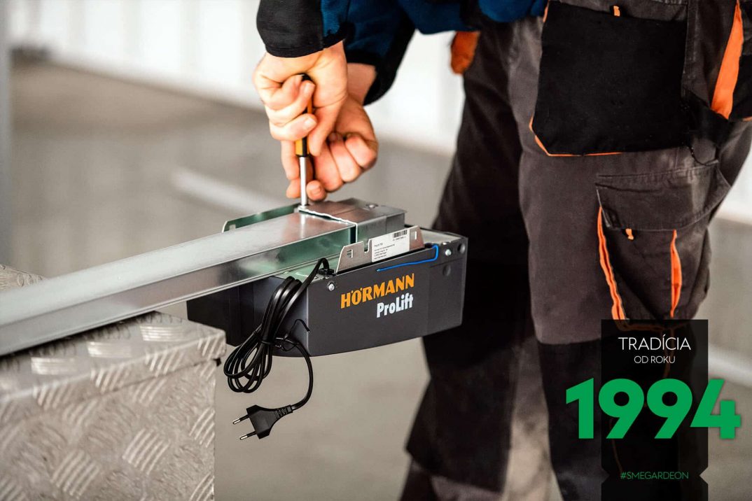 Detail an den Antrieb von Hörmann