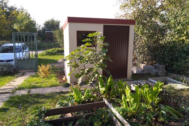 GARDEON Gartenhaus als wartungsfreier Lagerraum