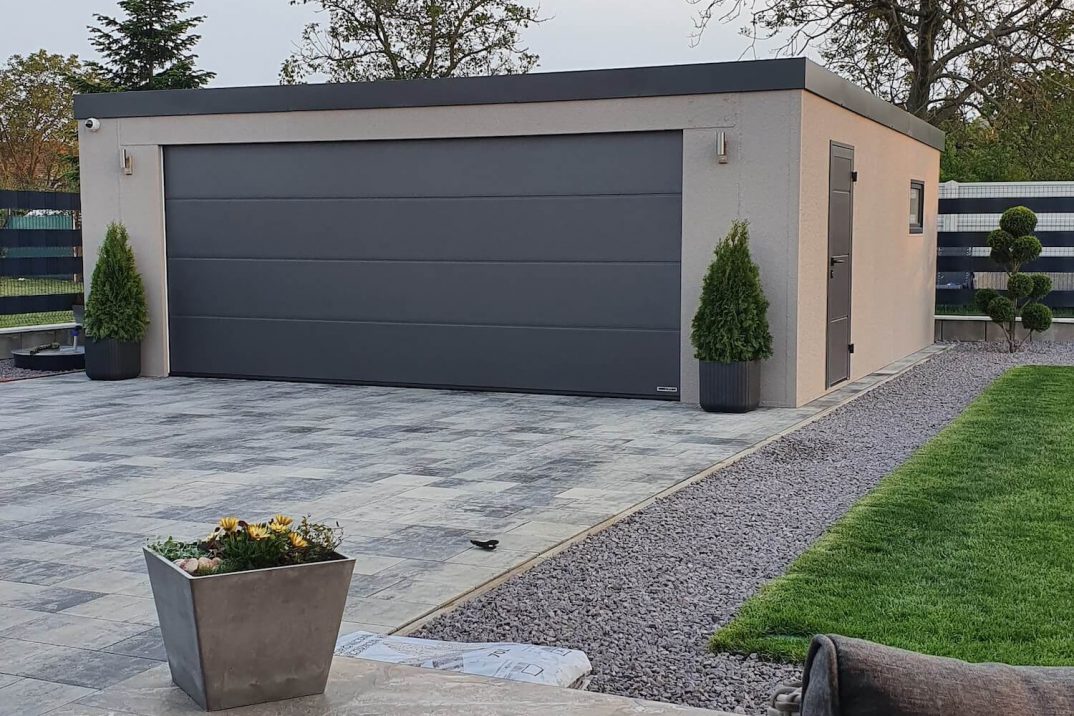GARDEON: schlüsselfertige Garage für einen Kunden aus der Slowakei