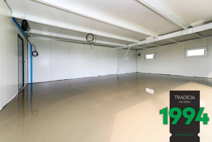 Der Boden in einer individuellen GARDEON Garage