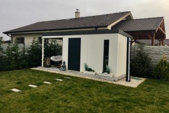 Gartenhaus GARDEON - Foto bei einer Kundin