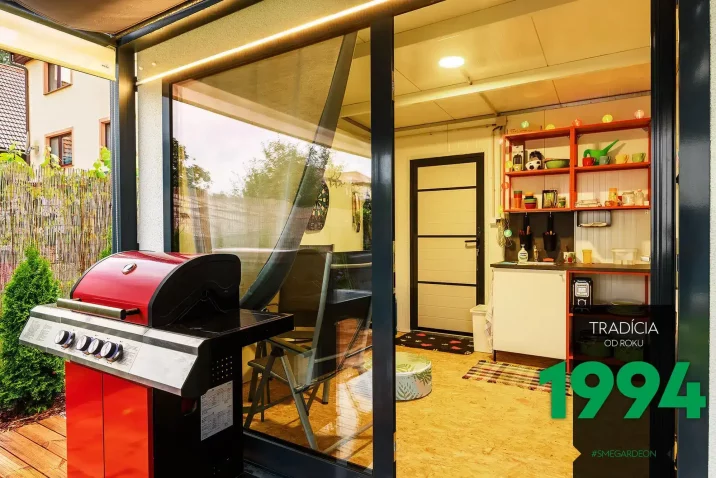 GARDEON Gartenhaus mit Wand - und Dachisolierung