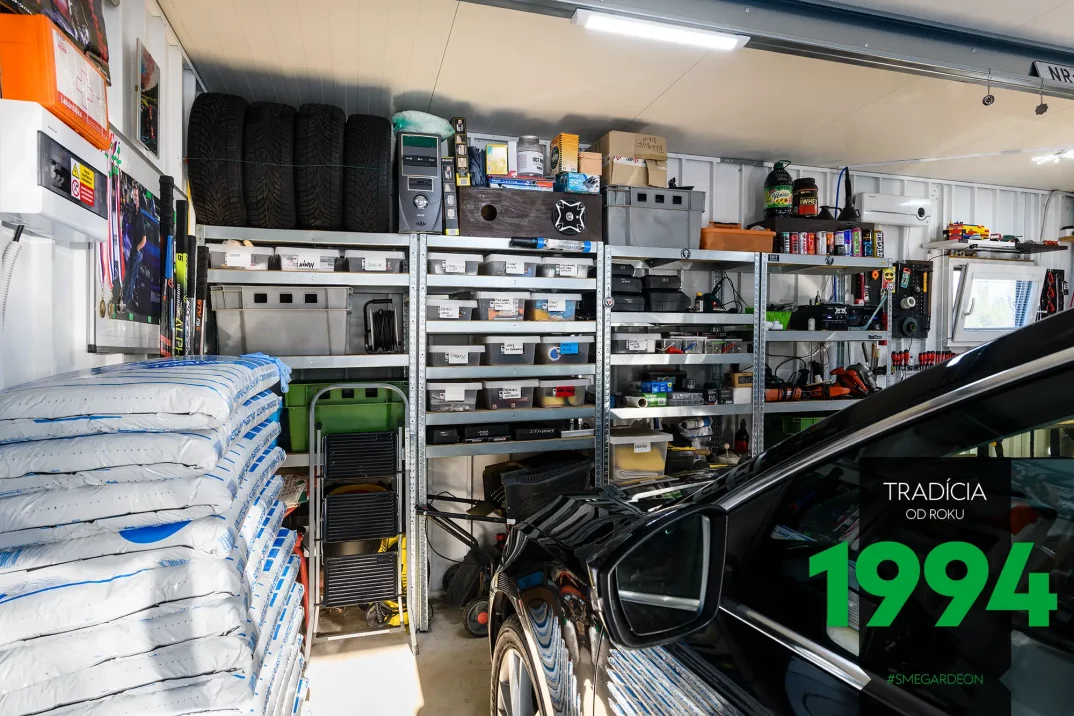 GARDEON Lagerraum und Parkplatz in einem