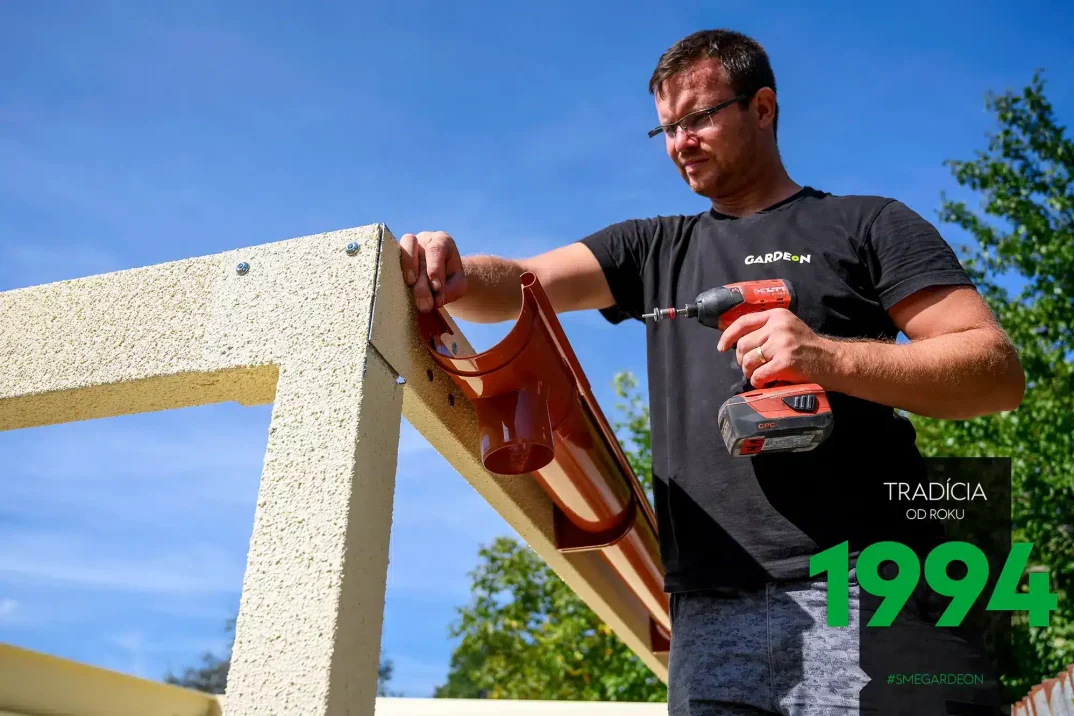 Montage des Rinnensystem