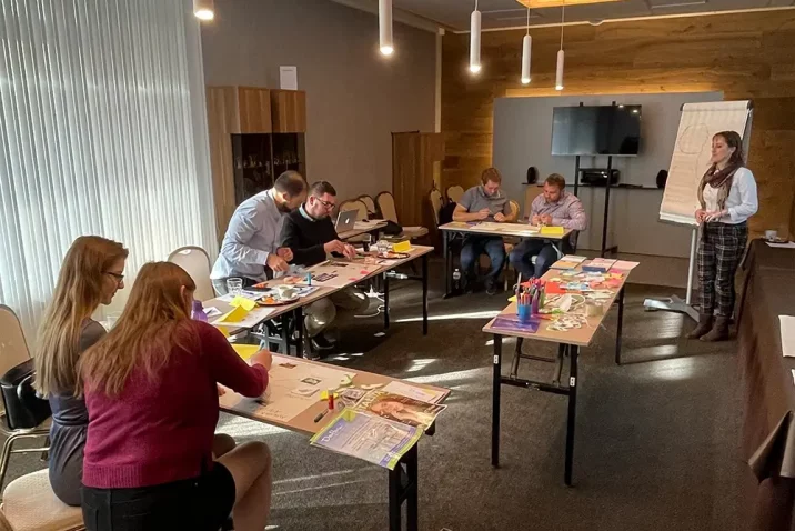 Das GARDEON Team bei der Time-Management Schulung