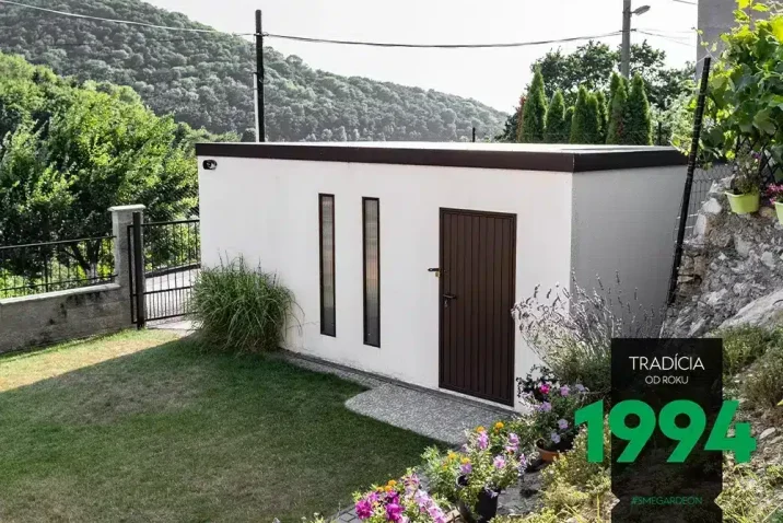 Fertiggarage GARDEON nach 7 Jahren Nutzung