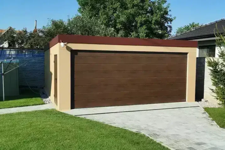 Foto einer Doppelgarage bei einem der GARDEON Kunden