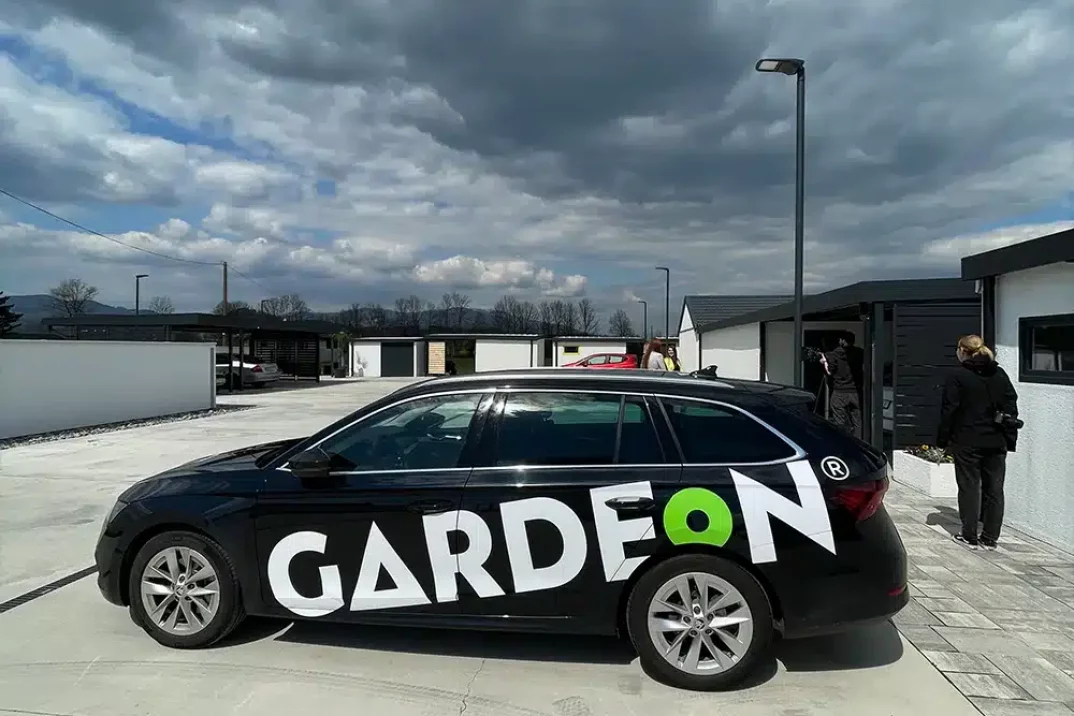 Das GARDEON Auto wurde auch aufgenommen