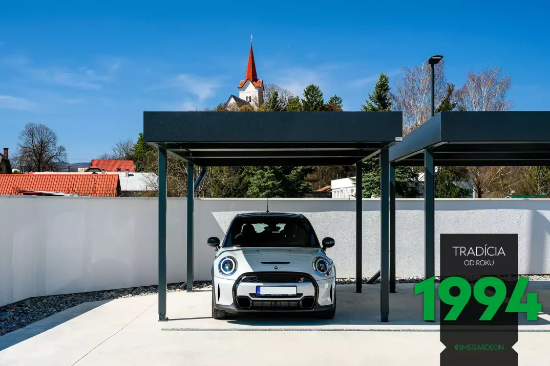 Das Einzelcarport GARDEON im modernen Look