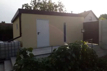 Die GARDEON Garage aus der Seite