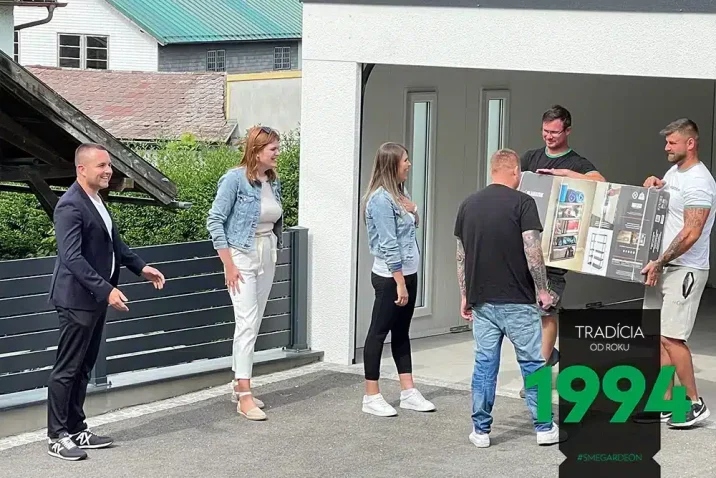 Überraschung für die österreichische Familie