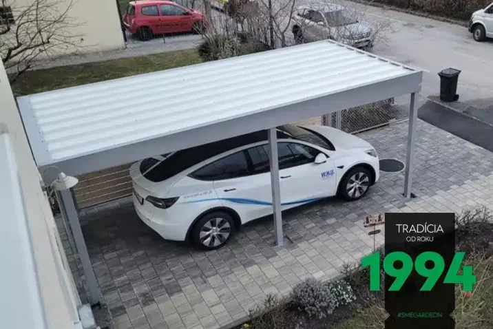 Das GARDEON Carport mit versteckten Stehern