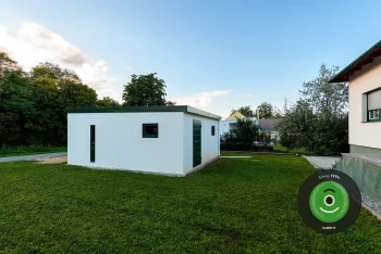 Doppelgarage GARDEON mit Zubehör der Marke Hörmann