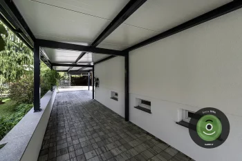 GARDEON Pergola angepasst an das Familienhaus