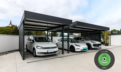 Montiertes Stahlcarport GARDEON