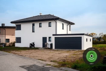 Doppelgarage GARDEON mit Zubehör der Marke Hörmann