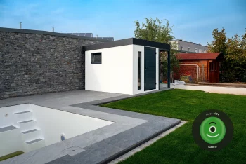 GARDEON Gartenhaus mit Überdachung an der Seite