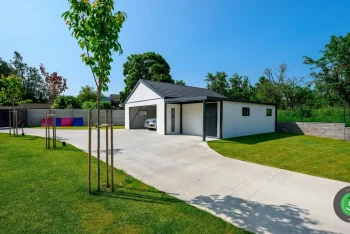 GARDEON Doppelgarage, Individuelles Gartenhaus mit Überdachung 1