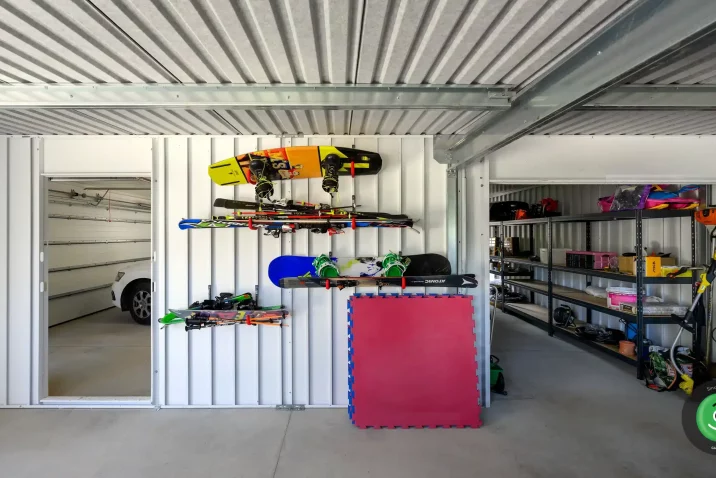 GARDEON Doppelgarage, Individuelles Gartenhaus mit Überdachung - Innere 2