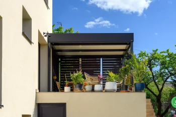 Pergola GARDEON im modernen zeitlosen Design 4