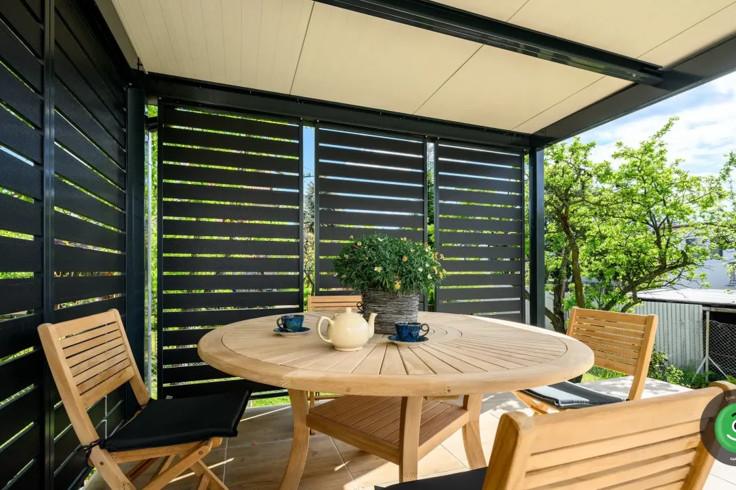 Pergola GARDEON im modernen zeitlosen Design 5