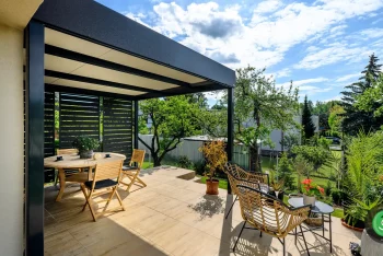 Pergola GARDEON im modernen zeitlosen Design 6