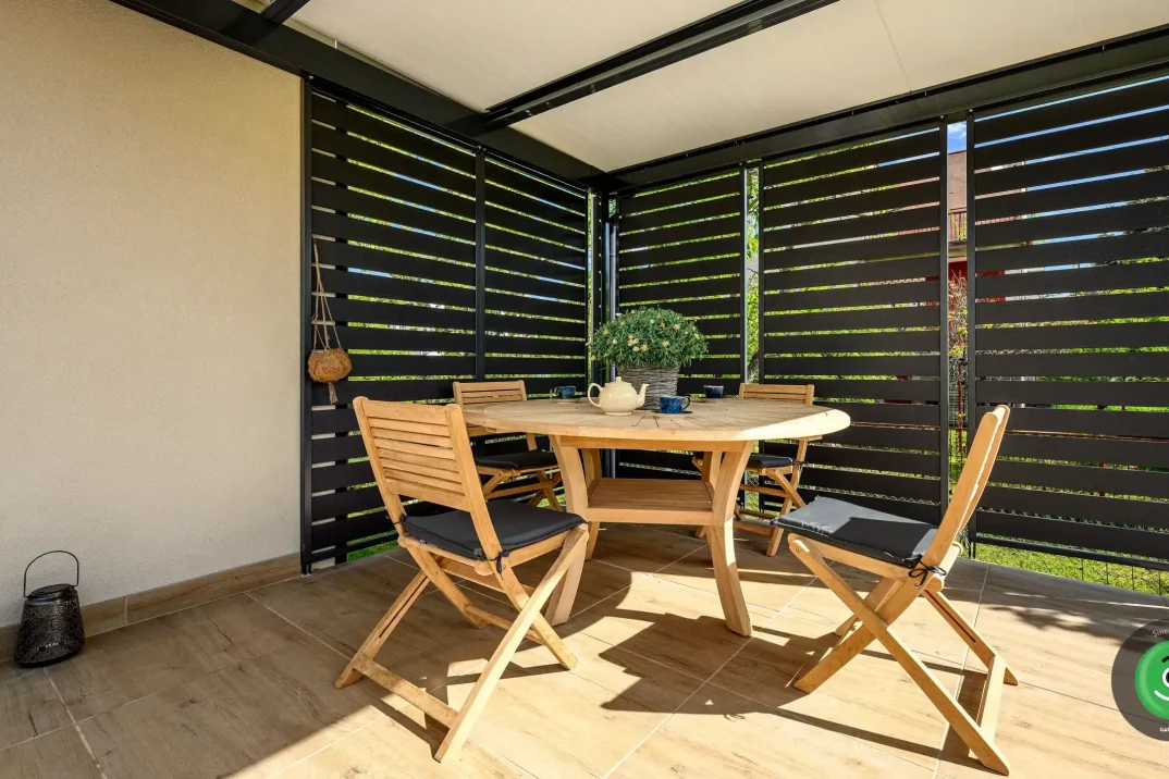 Pergola GARDEON im modernen zeitlosen Design 7