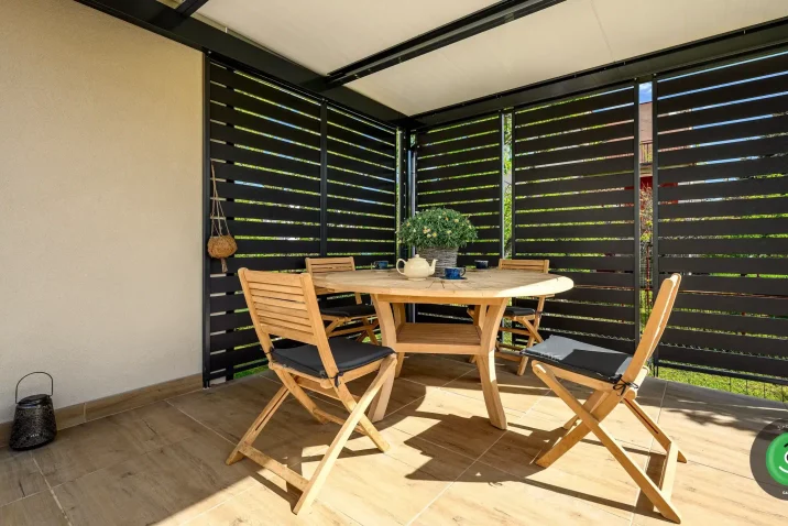 Pergola GARDEON im modernen zeitlosen Design 7